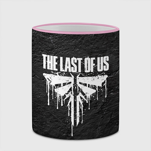 Кружка цветная THE LAST OF US / 3D-Розовый кант – фото 2