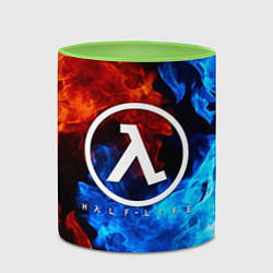 Кружка 3D HALF-LIFE, цвет: 3D-белый + светло-зеленый — фото 2