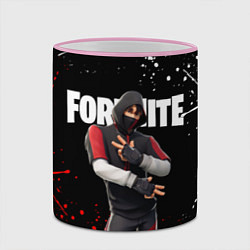 Кружка 3D FORTNITE IKONIK, цвет: 3D-розовый кант — фото 2