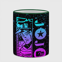 Кружка 3D JoJo Bizarre Adventure, цвет: 3D-зеленый кант — фото 2