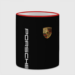 Кружка 3D PORSCHE, цвет: 3D-красный кант — фото 2