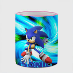 Кружка 3D Sonic, цвет: 3D-розовый кант — фото 2
