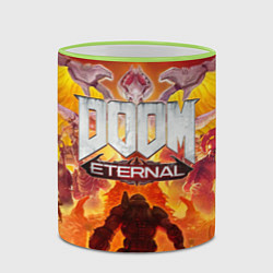 Кружка 3D DOOM Eternal, цвет: 3D-светло-зеленый кант — фото 2