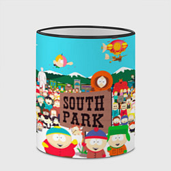 Кружка 3D South Park, цвет: 3D-черный кант — фото 2