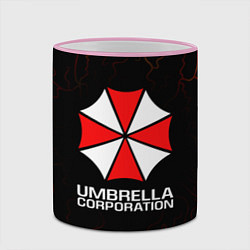 Кружка 3D UMBRELLA CORP, цвет: 3D-розовый кант — фото 2