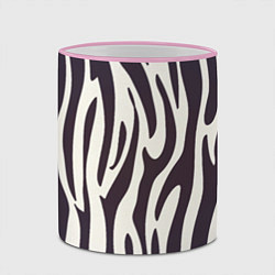 Кружка 3D Я зебра, цвет: 3D-розовый кант — фото 2