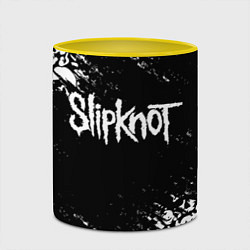 Кружка 3D SLIPKNOT, цвет: 3D-белый + желтый — фото 2