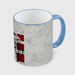 Кружка 3D SILENT HILL, цвет: 3D-небесно-голубой кант