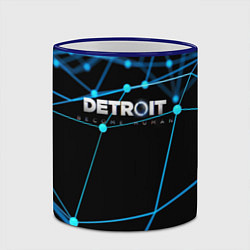 Кружка 3D Detroit:Become Human, цвет: 3D-синий кант — фото 2