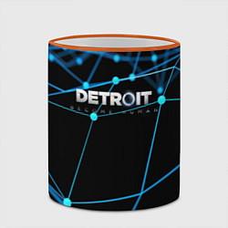 Кружка 3D Detroit:Become Human, цвет: 3D-оранжевый кант — фото 2