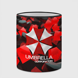 Кружка 3D Umbrella Corp, цвет: 3D-черный кант — фото 2