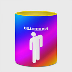 Кружка 3D BILLIE ELLISH 2020, цвет: 3D-белый + желтый — фото 2