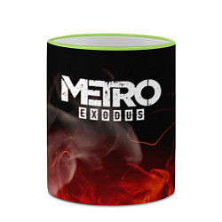 Кружка 3D METRO EXODUS, цвет: 3D-светло-зеленый кант — фото 2