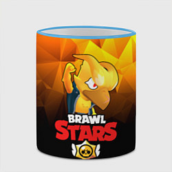 Кружка 3D BRAWL STARS CROW PHOENIX, цвет: 3D-небесно-голубой кант — фото 2