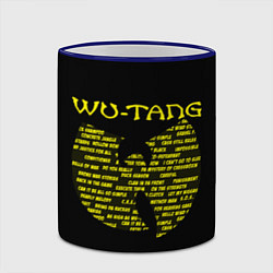 Кружка 3D WU-TANG CLAN, цвет: 3D-синий кант — фото 2