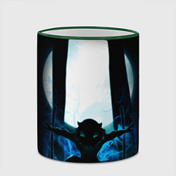 Кружка 3D KIMETSU NO YAIBA, цвет: 3D-зеленый кант — фото 2