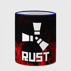 Кружка 3D RUST, цвет: 3D-синий кант — фото 2