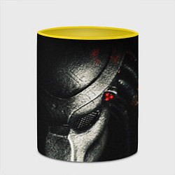 Кружка 3D PREDATOR, цвет: 3D-белый + желтый — фото 2
