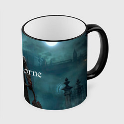 Кружка 3D Bloodborne, цвет: 3D-черный кант