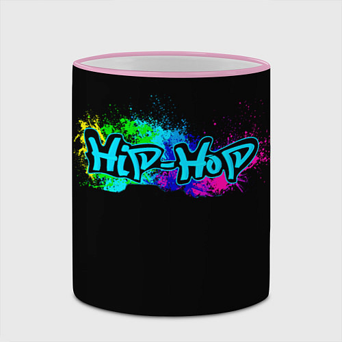 Кружка цветная Hip-Hop / 3D-Розовый кант – фото 2