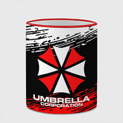 Кружка 3D Umbrella Corporation, цвет: 3D-красный кант — фото 2