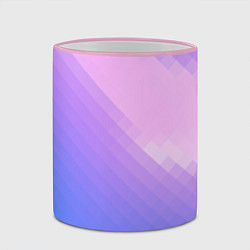 Кружка 3D Пикси, цвет: 3D-розовый кант — фото 2
