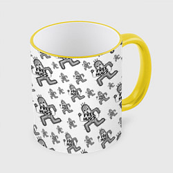 Кружка цветная FREE HUGS