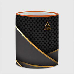 Кружка 3D Assassins Creed, цвет: 3D-оранжевый кант — фото 2