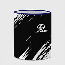 Кружка 3D LEXUS, цвет: 3D-синий кант — фото 2