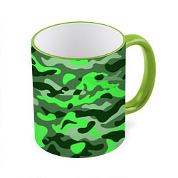 Кружка цветная CAMOUFLAGE GREEN
