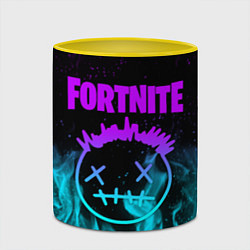 Кружка 3D FORTNITE X TRAVIS SCOTT, цвет: 3D-белый + желтый — фото 2