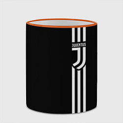 Кружка 3D JUVENTUS, цвет: 3D-оранжевый кант — фото 2