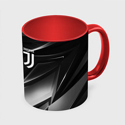 Кружка 3D JUVENTUS, цвет: 3D-белый + красный