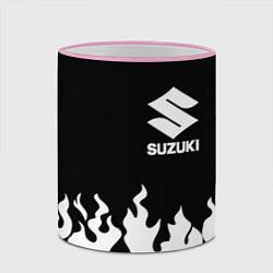 Кружка 3D SUZUKI 10, цвет: 3D-розовый кант — фото 2