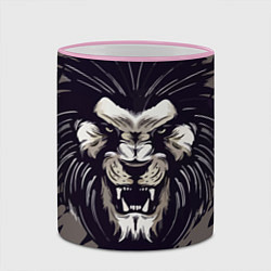 Кружка 3D Зверь, цвет: 3D-розовый кант — фото 2