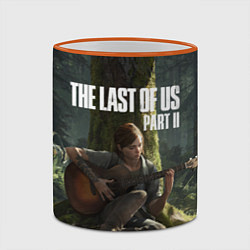 Кружка 3D The Last of Us part 2, цвет: 3D-оранжевый кант — фото 2