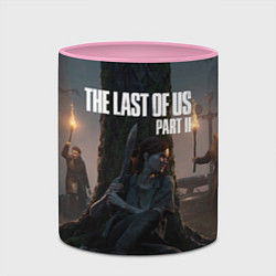 Кружка 3D The Last of Us part 2, цвет: 3D-белый + розовый — фото 2