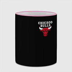 Кружка 3D CHICAGO BULLS, цвет: 3D-розовый кант — фото 2