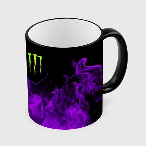 Кружка цветная MONSTER ENERGY / 3D-Черный кант – фото 1