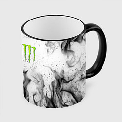 Кружка 3D MONSTER ENERGY, цвет: 3D-черный кант