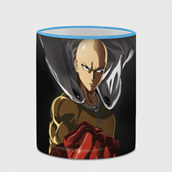Кружка 3D One Punch Man, цвет: 3D-небесно-голубой кант — фото 2