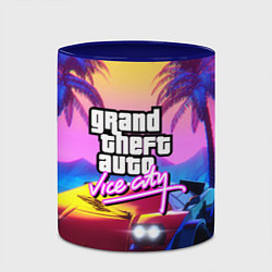 Кружка 3D GTA 2020, цвет: 3D-белый + синий — фото 2