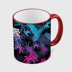 Кружка 3D GTA VICE CITY, цвет: 3D-красный кант