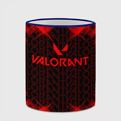Кружка 3D Valorant, цвет: 3D-синий кант — фото 2