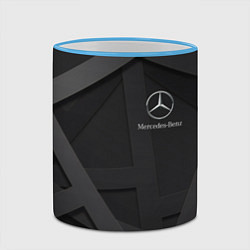 Кружка 3D MERCEDES, цвет: 3D-небесно-голубой кант — фото 2