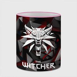 Кружка 3D The Witcher, цвет: 3D-розовый кант — фото 2