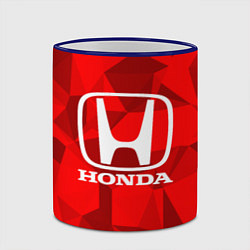 Кружка 3D HONDA, цвет: 3D-синий кант — фото 2