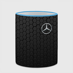 Кружка 3D MERCEDES-BENZ AMG, цвет: 3D-небесно-голубой кант — фото 2