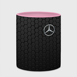 Кружка 3D MERCEDES-BENZ AMG, цвет: 3D-белый + розовый — фото 2