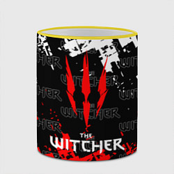 Кружка 3D The Witcher, цвет: 3D-желтый кант — фото 2